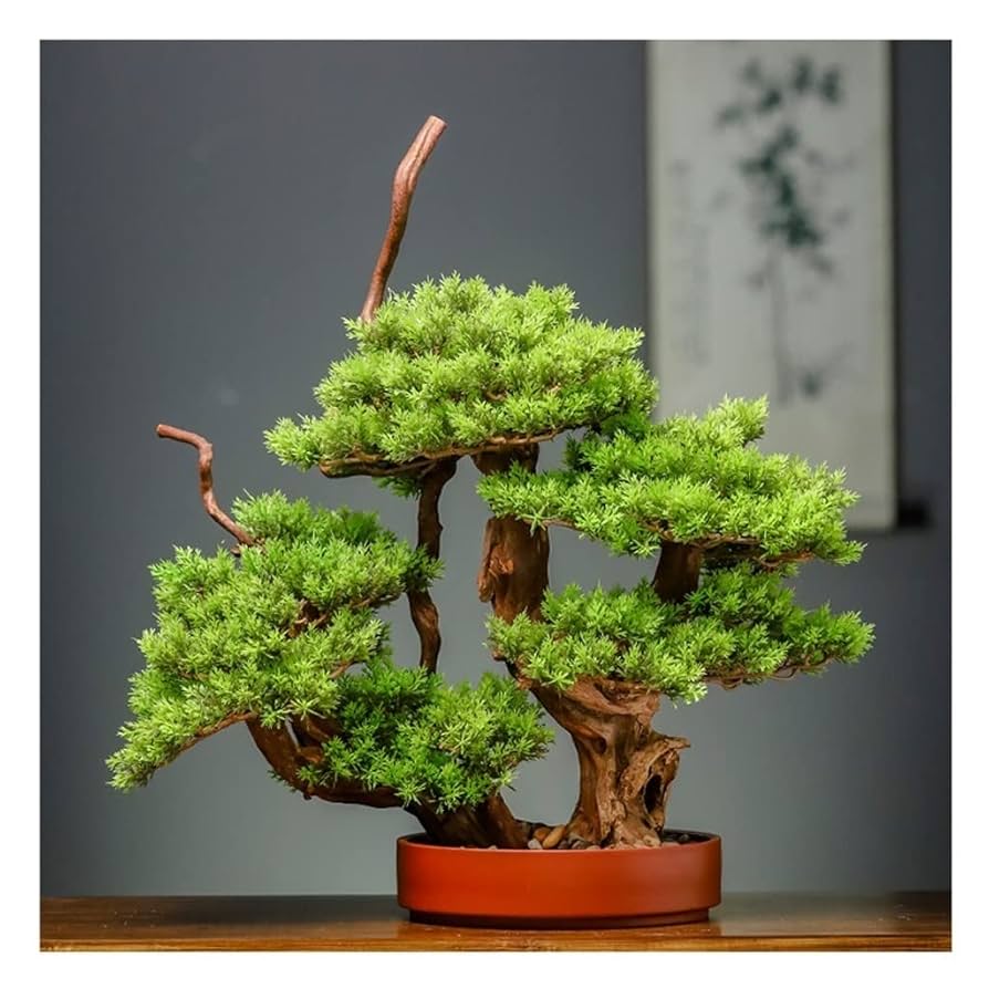 松盆栽　人工盆栽　和のインテリア インテリア人工盆栽 松 35cm | インテリアデコレーション